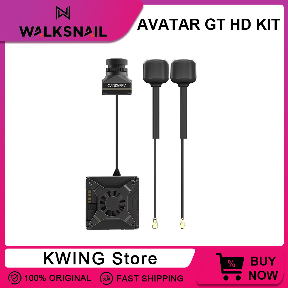 Drone Kit Racing - Walksnail 아바타 GT HD 키트 2W