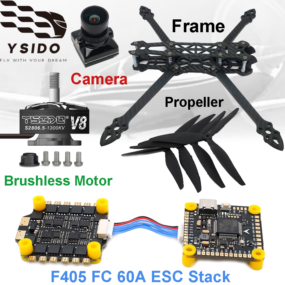 Drone Kit Racing - Mark4 7인치 295mm 프레임 F405 FC